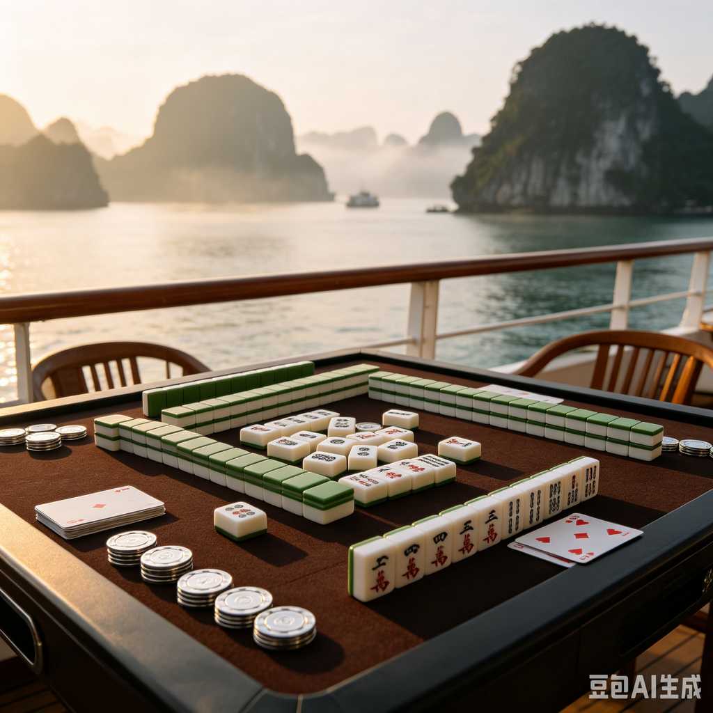 space saving mahjong game set