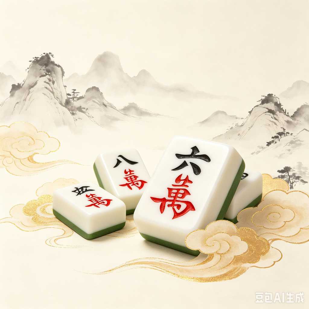 tourist souvenir mahjong set