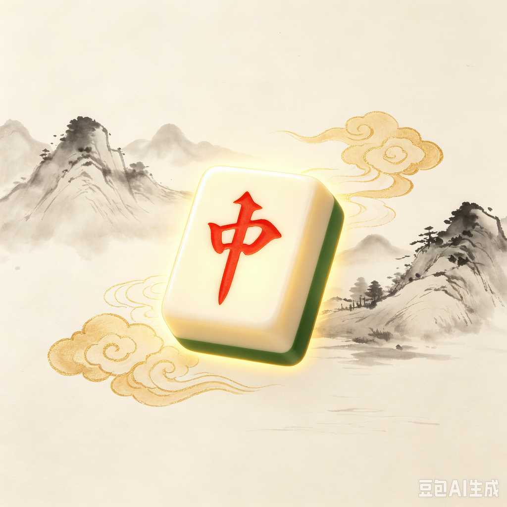 uniform color mahjong set print