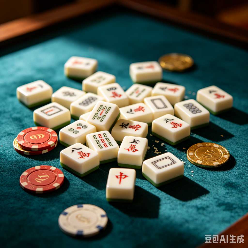 stable print mahjong set